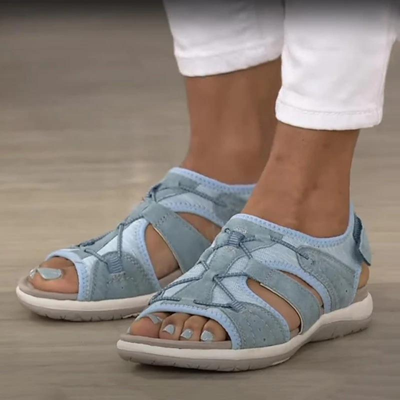 Sandales Orthopédiques Ursula en Cuir Élégant - Maison Claire et Sylvie