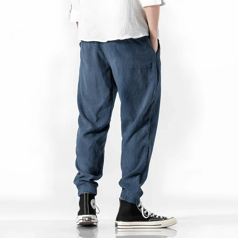 Jitsu - Pantalons en velours côtelé