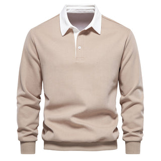 Luca™ | Pull Polo à Manches Longues