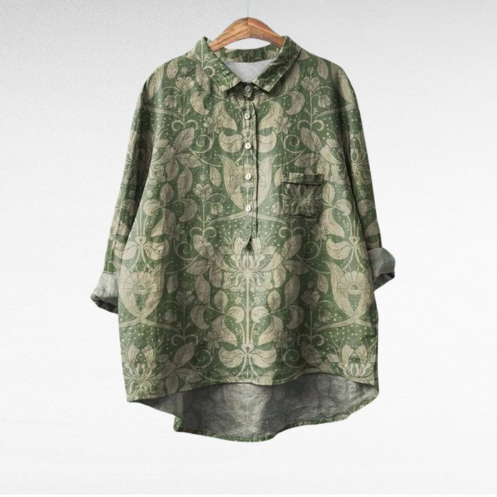 Noémie | Blouse d'été élégante en lin