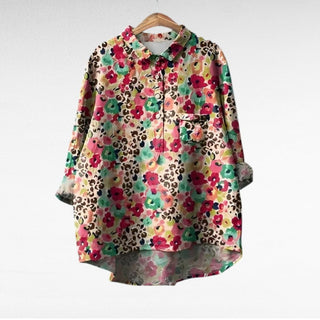 Noémie | Blouse d'été élégante en lin