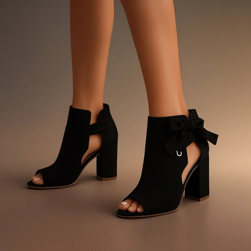 Zoé – Bottines ouvertes élégantes