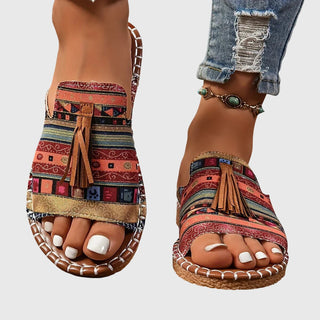 Sandales Orthopédiques Lorraine™ en Cuir Élégant - Maison Claire et Sylvie