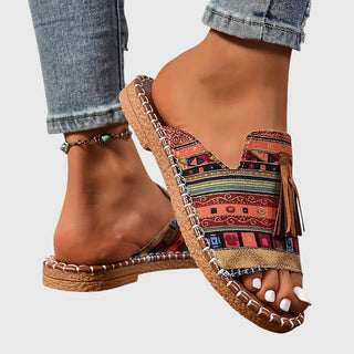 Sandales Orthopédiques Lorraine™ en Cuir Élégant - Maison Claire et Sylvie