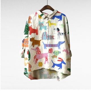 Constance | Blouse d'été élégante en lin