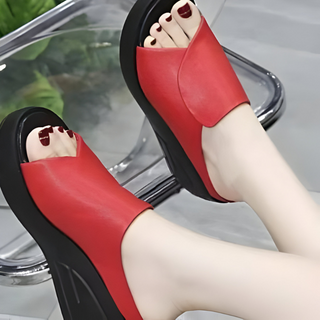 Sandales Orthopédiques Xanthe en Cuir Élégant et Confortable