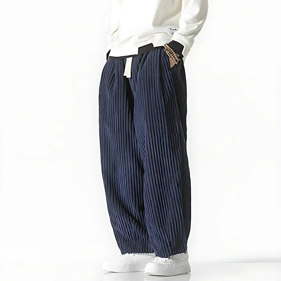 Nemu - Pantalon en velours côtelé