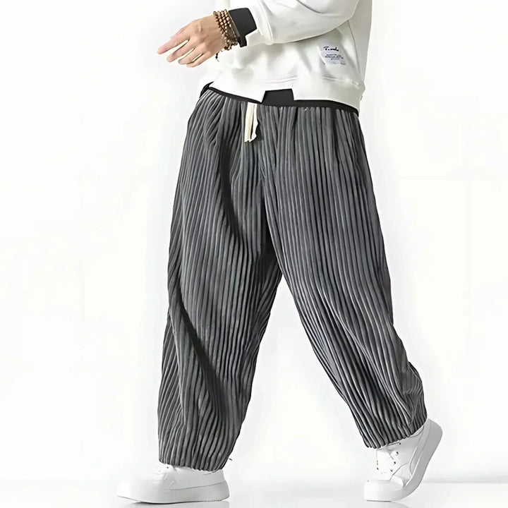 Nemu - Pantalon en velours côtelé