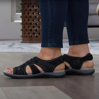Sandales Orthopédiques Ursula en Cuir Élégant - Maison Claire et Sylvie