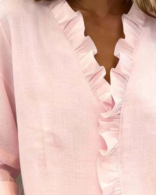 Susan | Blouse Volante Élégante
