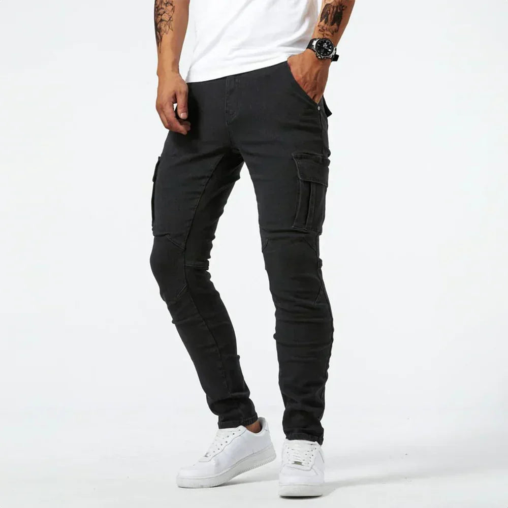ALEX™ | JEANS CARGO ÉLASTIQUES