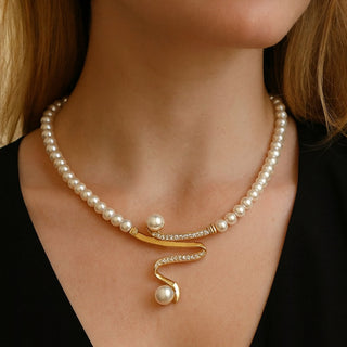 Ensemble de Bijoux en Perles Élégantes