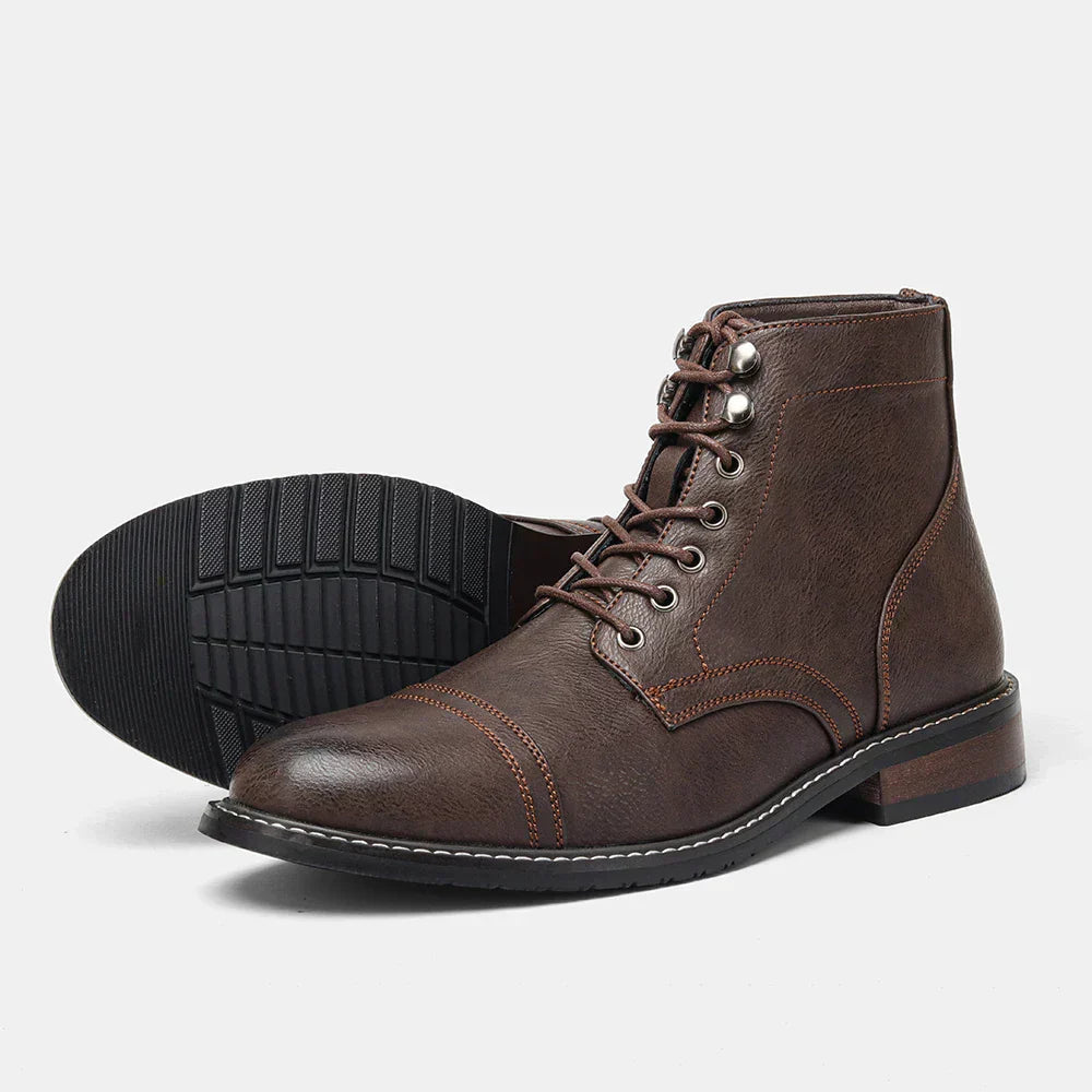 Michel ™ | Vintage chaussures en cuir