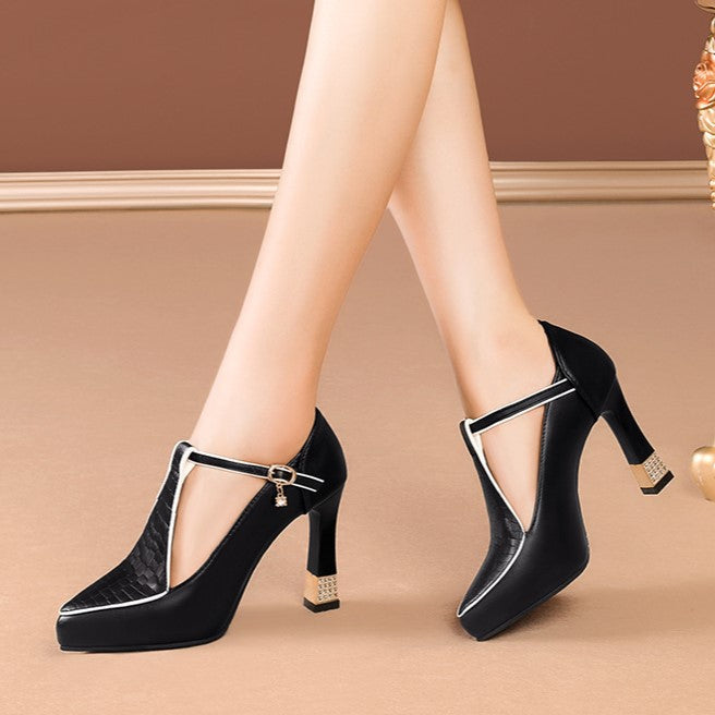 Chloé – Escarpins couture élégants