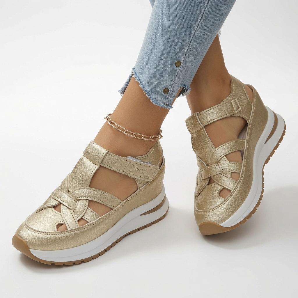 Aurélisse™ — Sandales plateforme ergonomiques confort estival