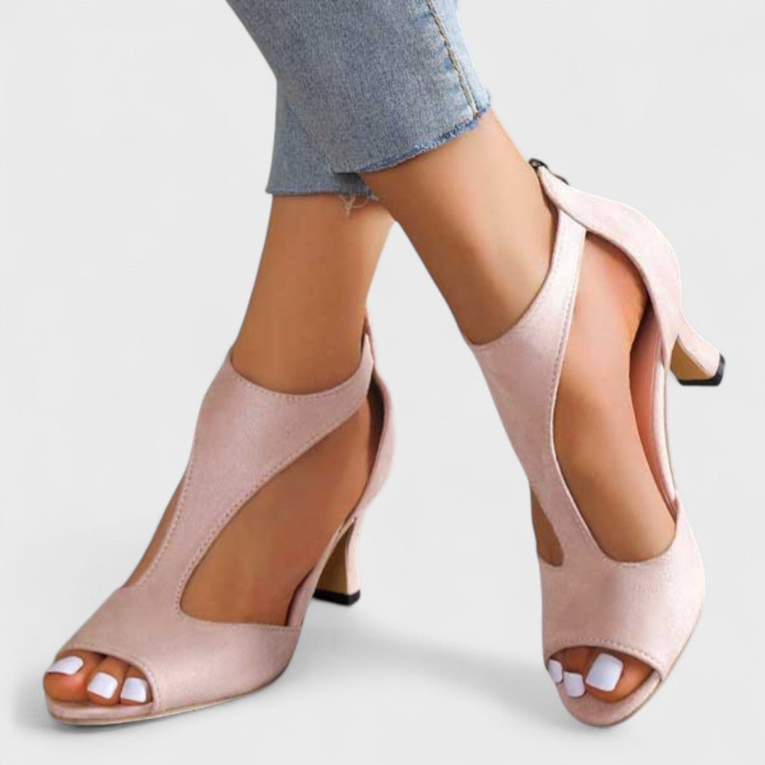 Rose – Sandales élégantes ouvertes