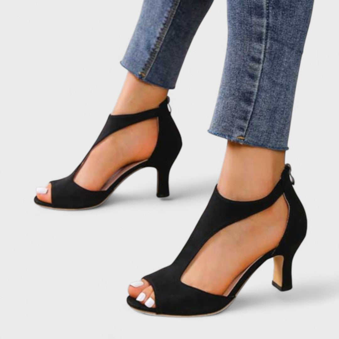 Rose – Sandales élégantes ouvertes