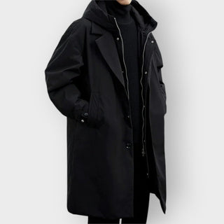 Luc™ - Manteau d'Hiver Long Élégant