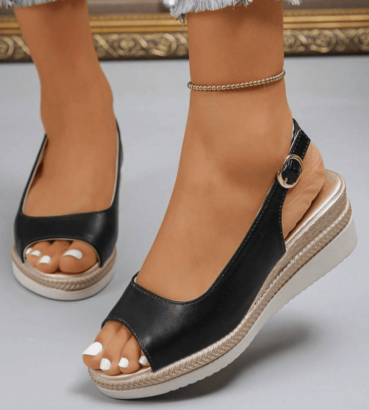 Sandales Orthopédiques Zoe en Cuir Élégant – Maison Claire et Sylvie