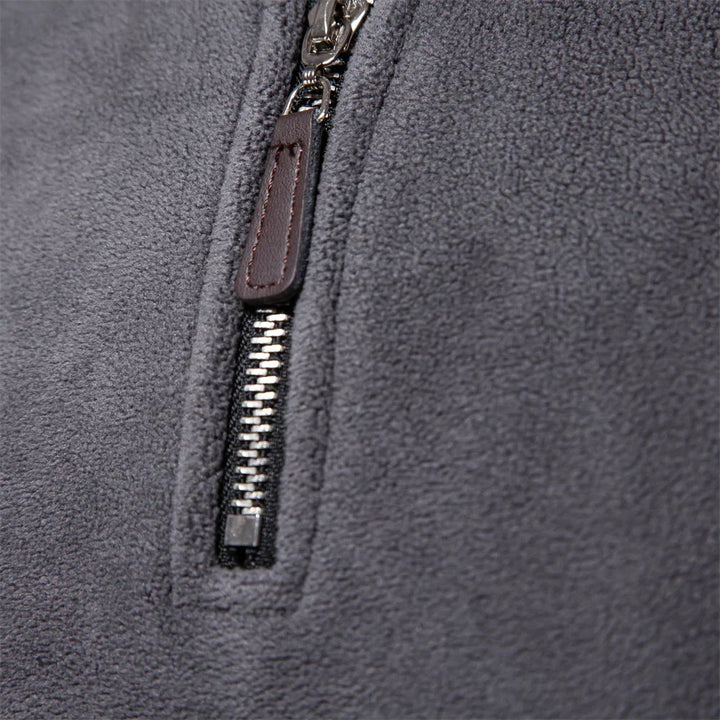 Emil | Pull Polaire Chaud avec Fermeture Éclair