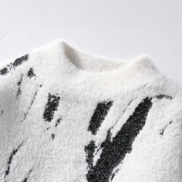 Lucien™ | Pull en Maille Mélangée