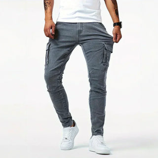 ALEX™ | JEANS CARGO ÉLASTIQUES