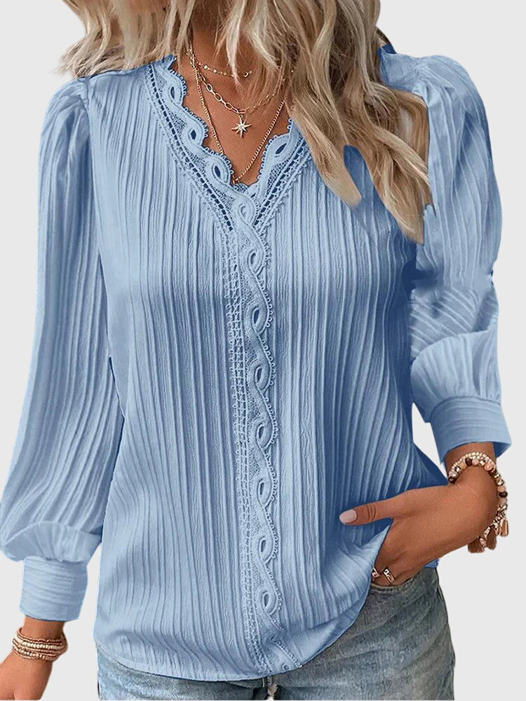 Andrea | Blouse Pullover Élégante