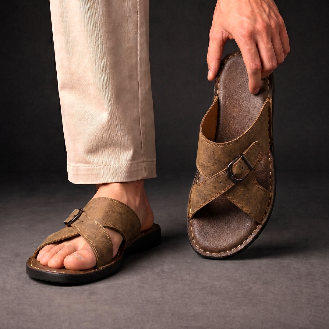 Alfred | Sandales en Cuir pour Homme