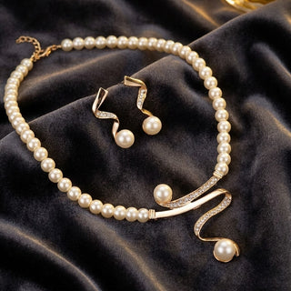 Ensemble de Bijoux en Perles Élégantes