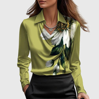 Zoe | Élégante Blouse en Satin