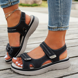 Sandales Élégantes en Cuir Orthopédique pour Femme - Robyn