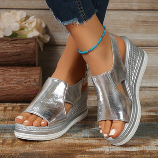 **Sandales Orthopédiques TEANA en Cuir Luxe - Élégance et Confort**