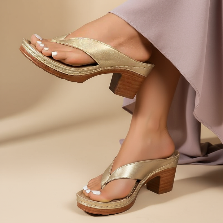 Sandales Élégantes Yasmin en Cuir Souple et Chic