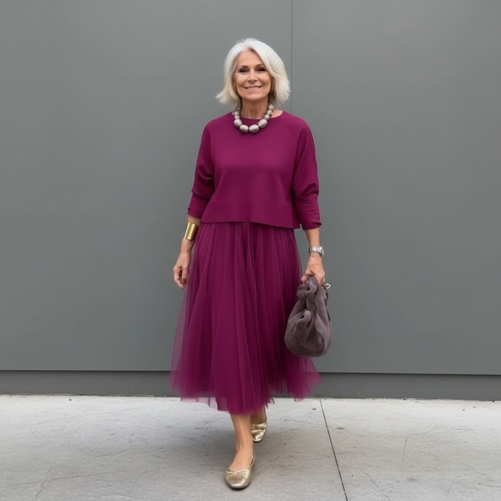 Emmie™ Élégant Ensemble Deux Pièces
