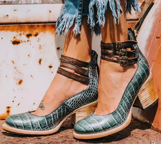 Léonie – Bottines vintage bohèmes