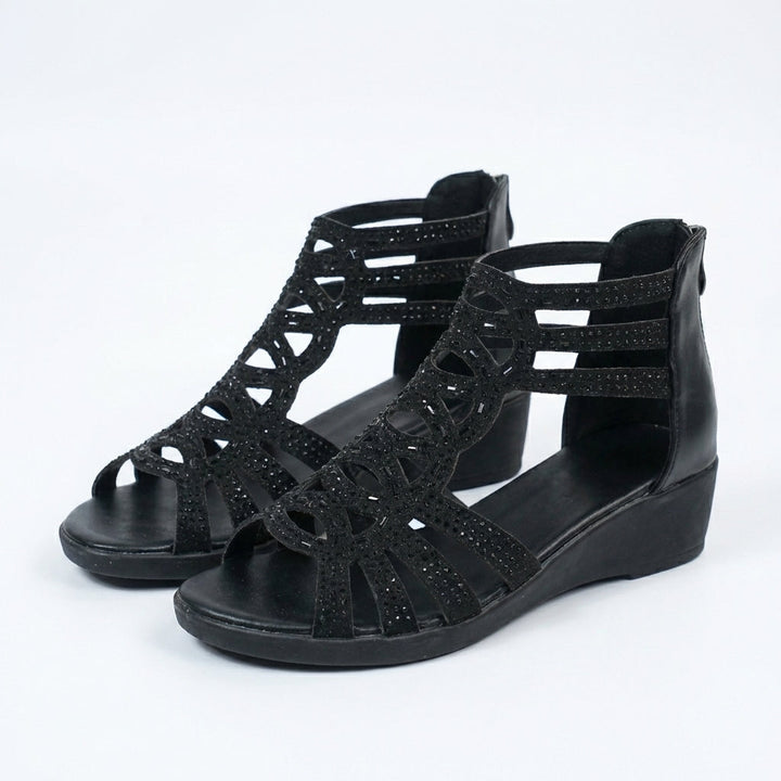 Sandales Orthopédiques Élégantes Arianne en Cuir Chic