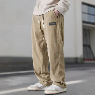 Andres | Pantalons de sport en velours côtelé