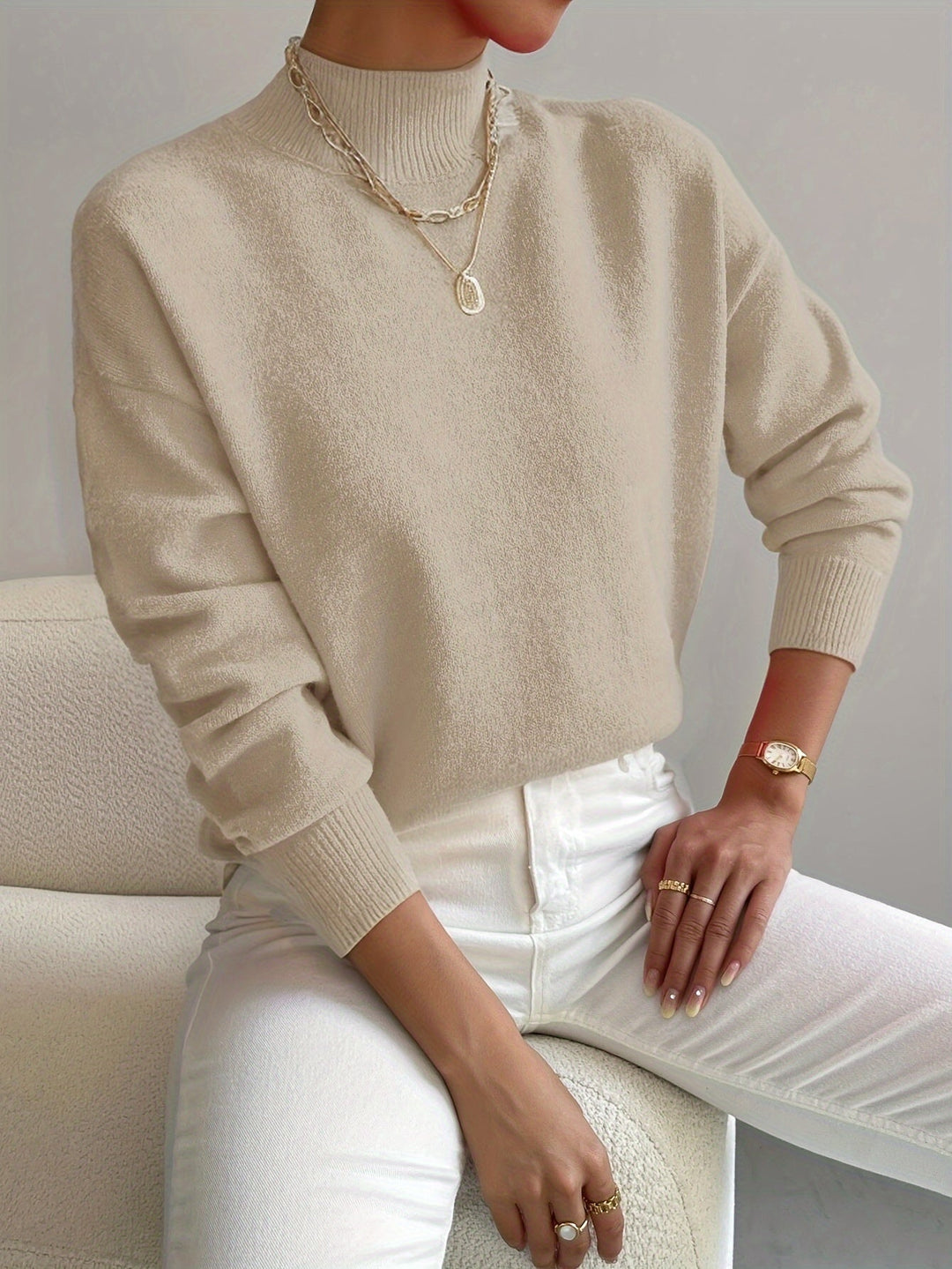 Noémie | Pull élégant et chaud