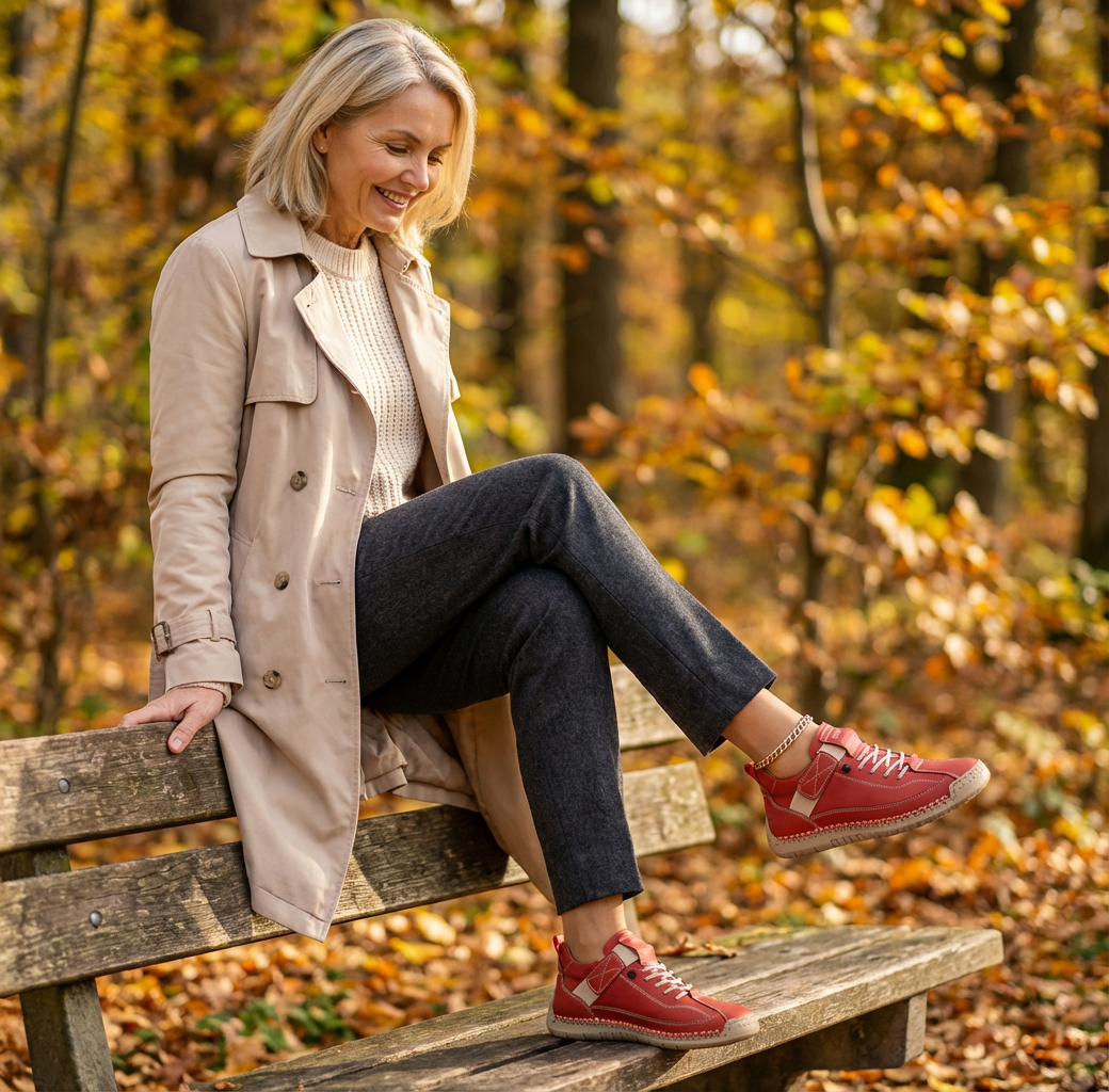 Rosie – Baskets Confortables et Orthopédiques