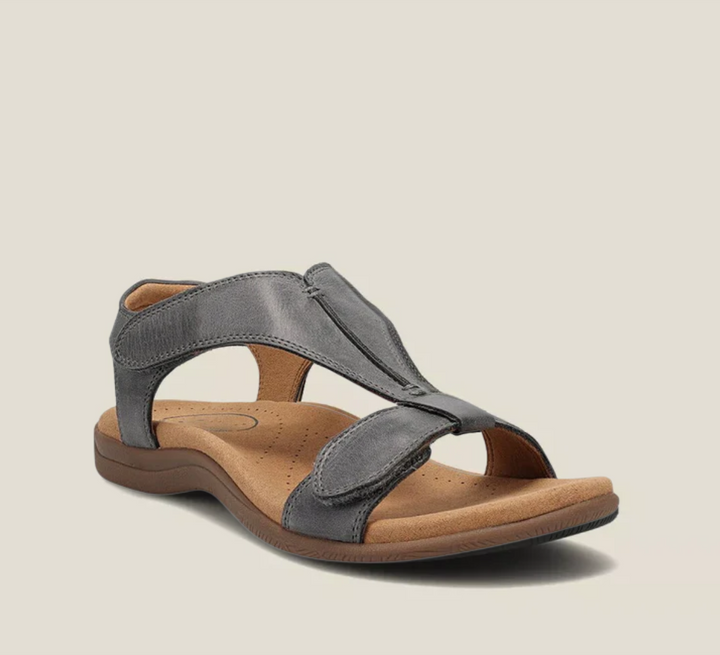 Sandales Orthopédiques Finola en Cuir Élégant - Maison Claire et Sylvie