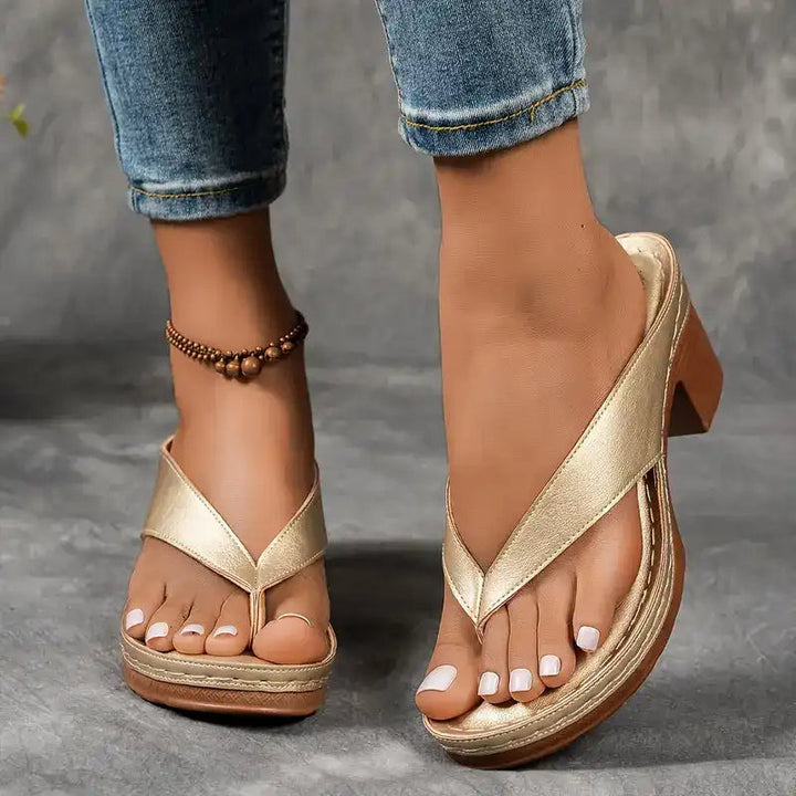 Sandales Élégantes Yasmin en Cuir Souple et Chic