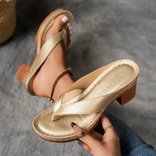 Sandales Élégantes Yasmin en Cuir Souple et Chic
