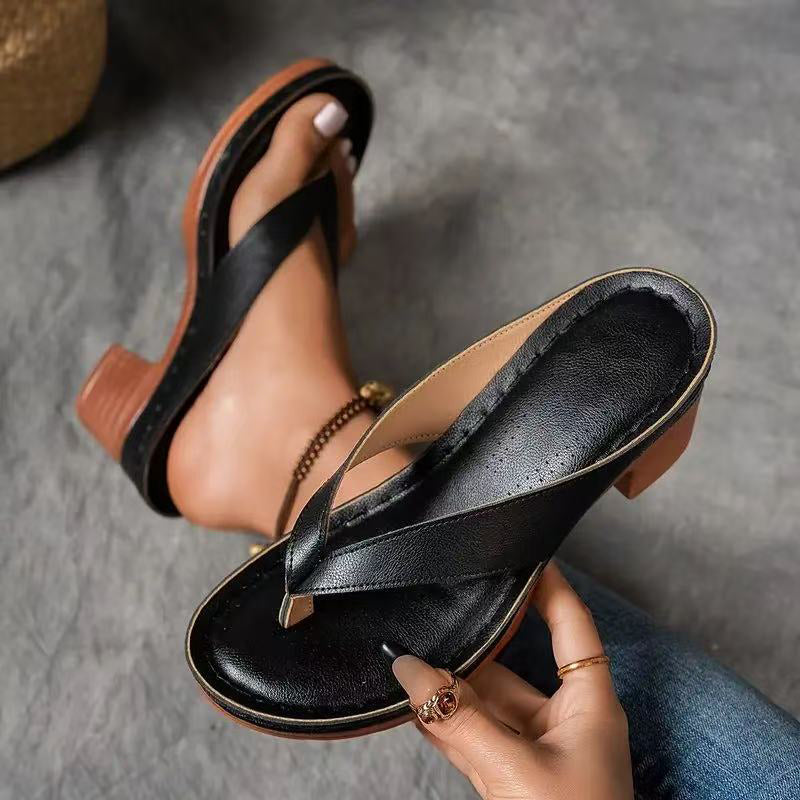 Sandales Élégantes Yasmin en Cuir Souple et Chic