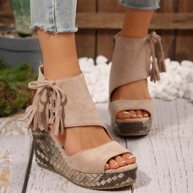 Sandales Marnie en cuir ergonomique – Élégance intemporelle chez Maison Claire et Sylvie