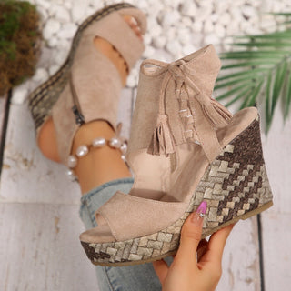 Sandales Marnie en cuir ergonomique – Élégance intemporelle chez Maison Claire et Sylvie