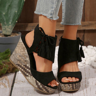 Sandales Marnie en cuir ergonomique – Élégance intemporelle chez Maison Claire et Sylvie