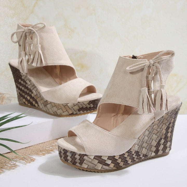 Sandales Marnie en cuir ergonomique – Élégance intemporelle chez Maison Claire et Sylvie