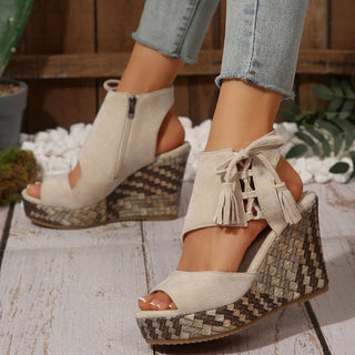 Sandales Marnie en cuir ergonomique – Élégance intemporelle chez Maison Claire et Sylvie