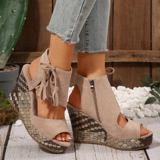 Sandales Marnie en cuir ergonomique – Élégance intemporelle chez Maison Claire et Sylvie