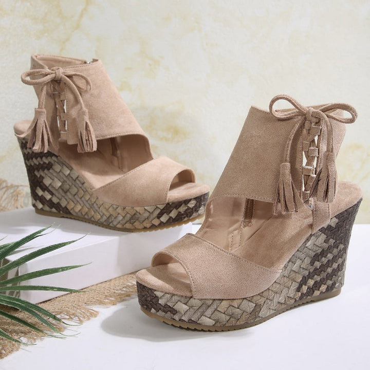 Sandales Marnie en cuir ergonomique – Élégance intemporelle chez Maison Claire et Sylvie